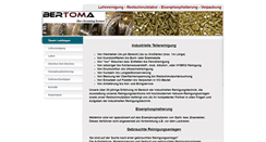 Desktop Screenshot of bertoma.de