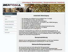 Tablet Screenshot of bertoma.de